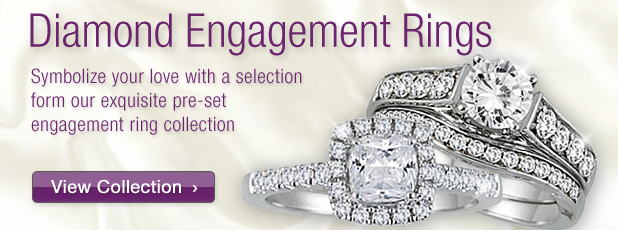 Pre Set Engagement Rings